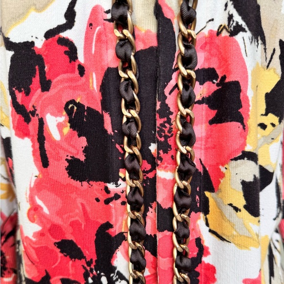 Josephine Studio Floral Women’s Cardigan Sweater Top - Picture 6 of 8